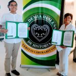Andres Felipe Ortiz (Miembro Correspondiente) - Martha Eugenia López (Miembro de número)